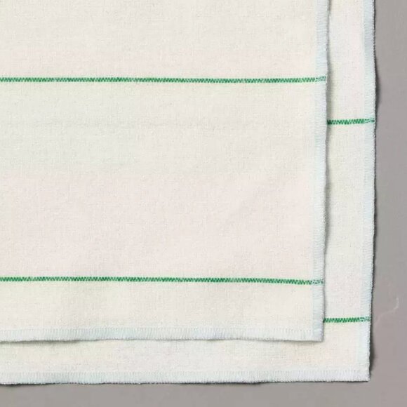 HEARTH & HAND Reusable Cloth Towels Cream Blue Green - Picture 1 of 4